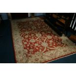 A Pakistani Ziegler rug. 254cm x 169cm