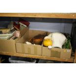 4 Boxes assorted including Hornsea etc.