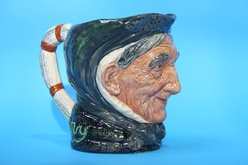 A Royal Doulton Character jug 'Granny', D5521 and another Royal Doulton Character jug 'Toothless - Image 2 of 4