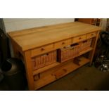 Pine kitchen unit