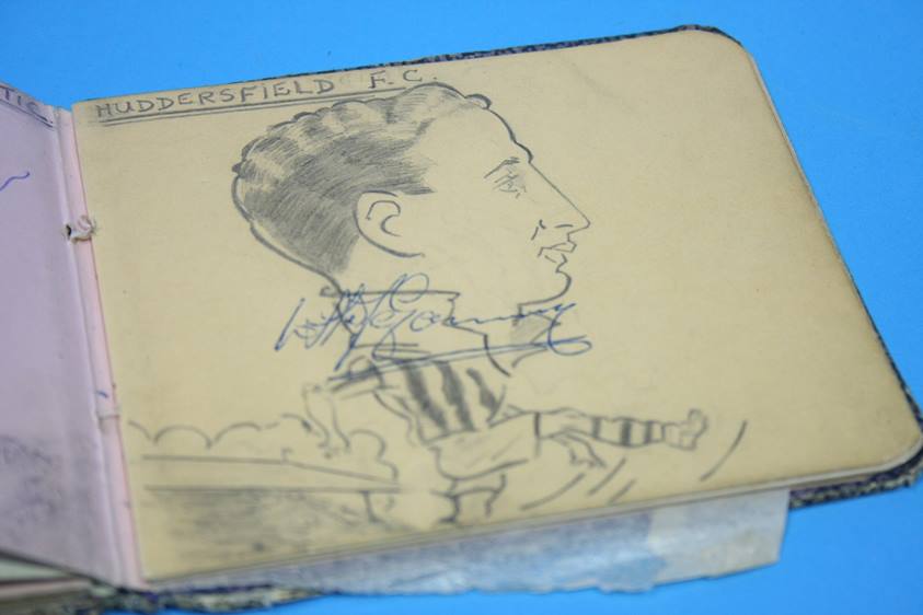 Collection of 186 Football Autographs from the 1950's in four books, each with individual autographs - Image 48 of 252