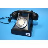 A Bakelite telephone