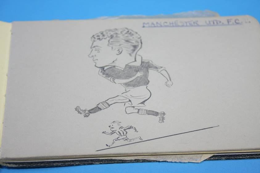 Collection of 186 Football Autographs from the 1950's in four books, each with individual autographs - Image 99 of 252