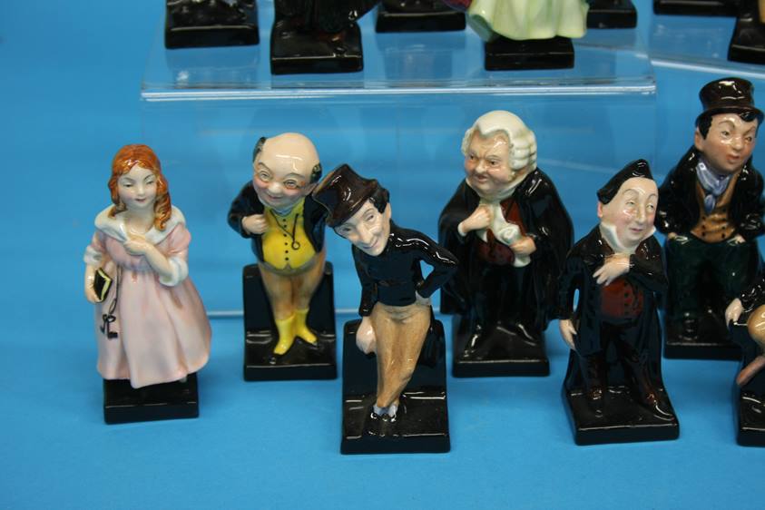A set of twenty four Royal Doulton Dickens figures - Image 2 of 6