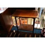 A mahogany Edwardian occasional table