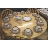 12 Serving tea set