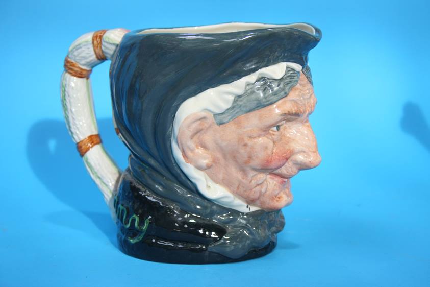 A Royal Doulton Character jug 'Granny', D5521 and another Royal Doulton Character jug 'Toothless - Image 3 of 4