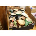 A collection of Royal Doulton character jugs (13)
