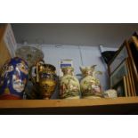 Various decorative vases etc.