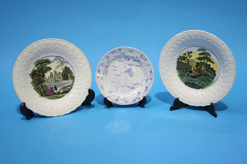 3 Various plates by Dixon and Co. of Sunderland