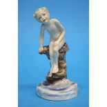 A Royal Worcester figure 'Water Baby' numbered 3151, black printed marks