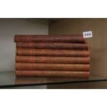 Six volumes of 'The History of the Great War'