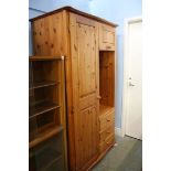 Pine wardrobe