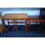 Modern occasional table and teak tables