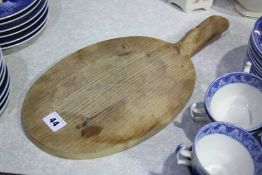 A Mousey Thompson cheeseboard
