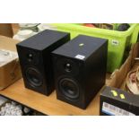 Pair of speakers. Denon, Model SC-M39, No. 20846092529.