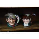 Two Royal Doulton Toby jugs