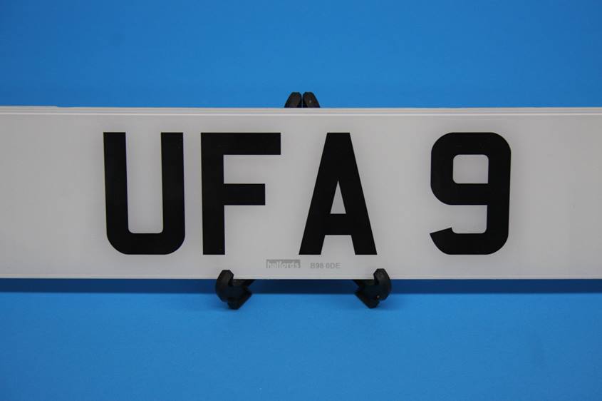 A private number plate UFA 9 - Image 4 of 4