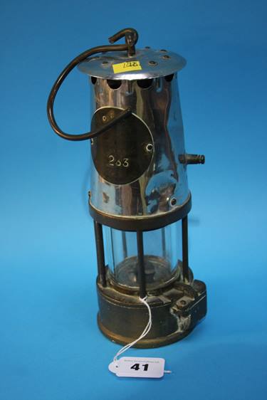 An Eccles miners lamp - Image 2 of 3