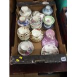 Quantity of cups and saucers etc.