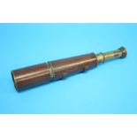 A Ryland and Sons Ltd of London 1st World War two drawer telescope, dated 1917