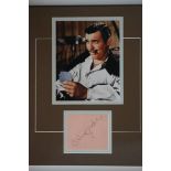 Maurice Chevalier (1888 - 1972), signed photograph in frame
