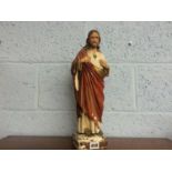 Plaster figure of Christ