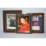 Star Trek three signed items