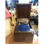 Table top gramophone