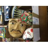 Four various masks