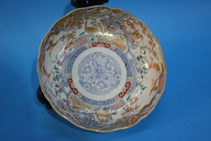 A small Oriental tea pot and bowl - Image 4 of 4