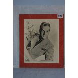 Bob Hope, signed photograph