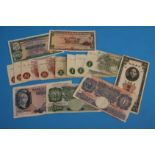 A collection of bank notes; China (1), Hong Kong (