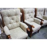 Pair of armchairs