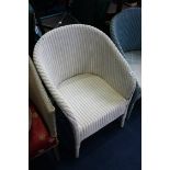 White Lloyd Loom chair