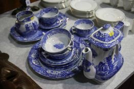 Quantity of Spode Italian china