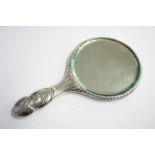 Silver backed mirror