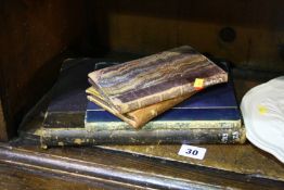 Books, local history, Davis's Ancient Rites of Burials, 1672 etc.