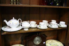Wedgwood 'Mirabelle' tea set