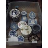 Assorted Wedgwood Jasperware to include further tr