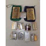 Collection of cigarette lighter to include 2 hand