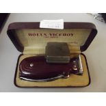 Rolls vice roy dry shaver, boxed together with one