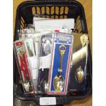 Box of souvenir spoons