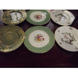 2 Royal Worcester plates and one other