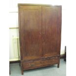 Willis & Gambier large double wardrobe with three