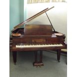 Rose wood baby grand piano by A H Franke Leipzpig