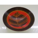 Poole pottery bowl 1966-80 27cm diameter