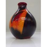 Poole pottery vase 13cm high