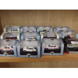 Collection of Oxford model cars