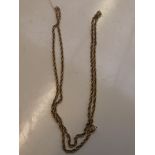 9 carat gold necklace, 8.3 grams